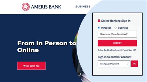 Apply for a loan, check your account, or manage your finances with Ameris Bank's online banking portal. Secure, convenient, and easy to use.. 