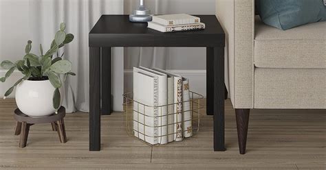 Ameriwood Home Parsons Modern End Table, 20 in x 20 in x …