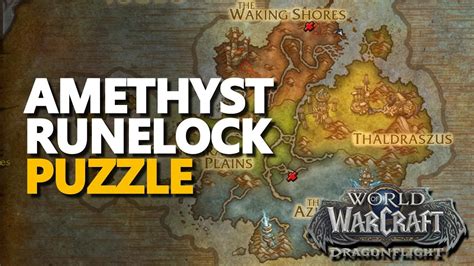 Amethyst runelock wow. Jun 23, 2019 · Enchanted Lock WoW BFA Nazjatar quest video. Enchanted Lock quest is part of the BfA 8.2 patch Nazjatar questchain. World of Warcraft Battle for Azeroth is a... 