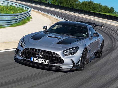 Amg black series. AMG knows how to make range-topping supercar. Its Black Series models are the stuff of legend. And this, the Mercedes-AMG GT Black Series, is its latest crea... 