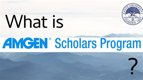 Amgen scholar program reddit.  I know that it is an extremely competitive program, so ...