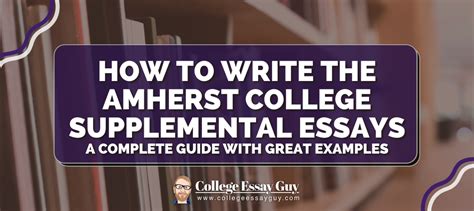 Amherst supplemental essays. Things To Know About Amherst supplemental essays. 