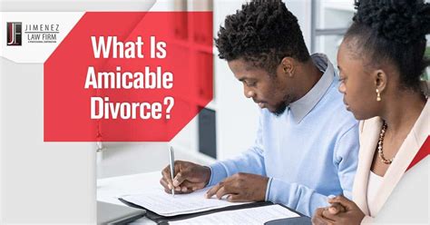 Amicable divorce. Amicable definition: characterized by or showing goodwill; friendly; peaceable. See examples of AMICABLE used in a sentence. 