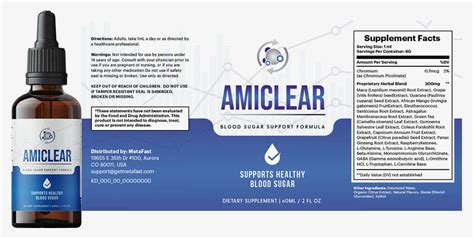 Amiclear works by combining 24 carefully selected ingredient