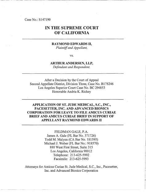 Amicus Brief Professors Supporting Edwards