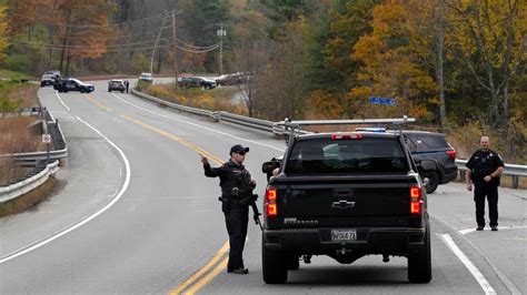 Amid massive search for mass killing suspect, Maine residents remain behind locked doors