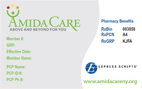 Amida care card. 3. Visit our member. walk-in center: 234 W 35th St. New York, NY 10123. Located between 7th and 8th Avenues in Manhattan. 9am to 5pm Monday & Wednesday. Appointment needed - call 800-556-8937. 