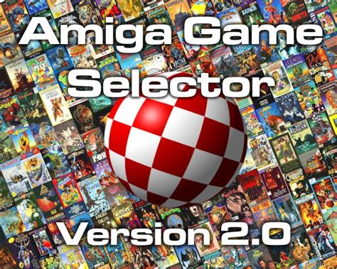 Amiga game selector games list.  These emulated Amiga software programs consist of demo...