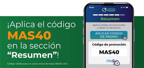  The Amigo Paisano app only allow consumers to send money from the U.S. Send Money paid. . 