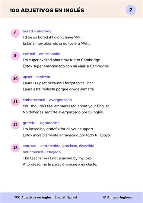 Amigos en ingl&eacute;s