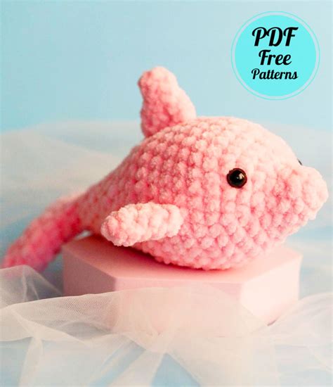 Amigurumi Dolphin Free Pattern