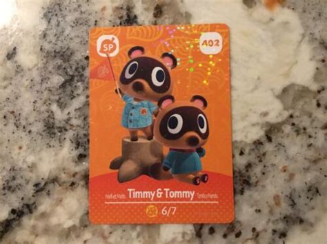 Amiibo - Animal Crossing - Timmy and Tommy eBay