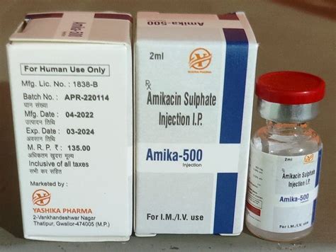 Amikapex 500mg Injection: View Uses, Side Effects, Price and ...