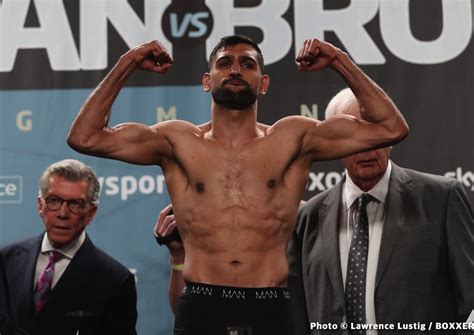 Amir Khan – Kell Brook Official Sky Sports Weights