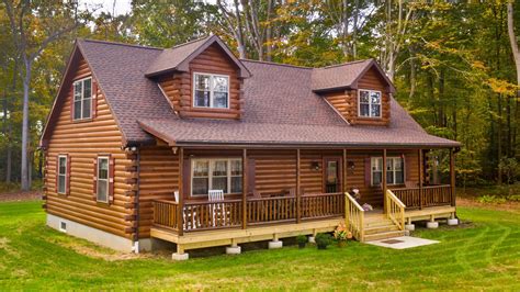 Amish built homes. Sunrise Log Cabin Homes – Quality Without Compromise. Our Sunrise Line of Premium grade Amish built log cabins are constructed with high quality tongue and grove logs, cut from white pine or red cedar. To ensure a tight seal between logs and further insulate the log cabins, we use foam weather stripping and 8″ log home screws every three ... 
