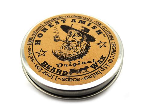 Amish first ever wax. Honest Amish Beard Waxes are blended from premium organic oils, fruit and nut butters, essential oils, botanical additives, and locally-harvested beeswax. These recipes were created centuries ago to help maintain, care for, and control growing beards while protecting and conditioning the hair follicles. Packaged in a 100 percent recyclable 2 ... 