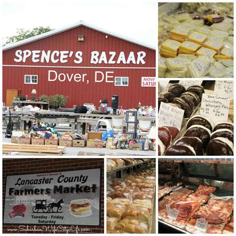 Amish market in dover delaware. Spence's Bazaar is located in Dover Delaware and is open on Tuesday, Friday, Saturday from early morning until afternoon. This bazaar is part flea market, part farmers market and features household goods, books, collectibles, clothing and purses as well as homemade ice cream and sausages, breads, jams and Amish pastries.Hours: Tuesday & Friday-7 AM to 5 PM Saturday 7 AM to 3 PM 