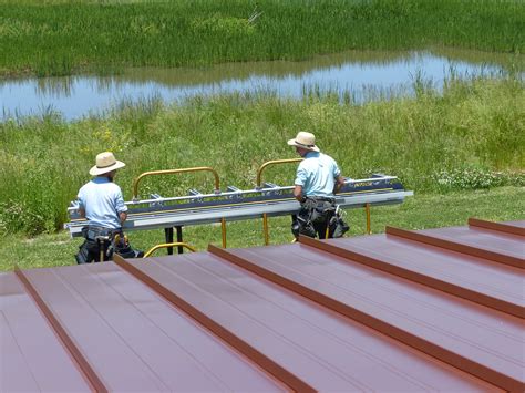Amish metal roofing near me. Pricing will vary depending on the size and pitch of your roof, as well as the type of material chosen. On average, expect to pay between $3-6 per square foot installed for a quality standing seam or rib metal roof by an Amish roofing company. 5. 
