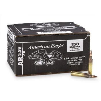 Ammoclearancesale.com. Bulk 5.56x45 Ammo - 500 Rounds of Bulk 62 Grain Penetrator Ammunition from Winchester. $287.99. Add Review. 64 In stock now. Add to Cart. 500 Rounds. 57.6¢ per round. Made by Winchester. 