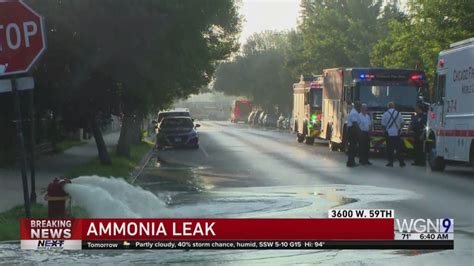 Ammonia leak led to hazmat situation at Lang Ice Company on SW side: CFD