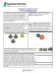 Amoeba sisters video recap natural selection worksheet answers pdf. Things To Know About Amoeba sisters video recap natural selection worksheet answers pdf. 