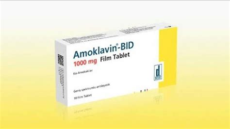Amoklavin bid 1000 mg nedir ne için kullanılır