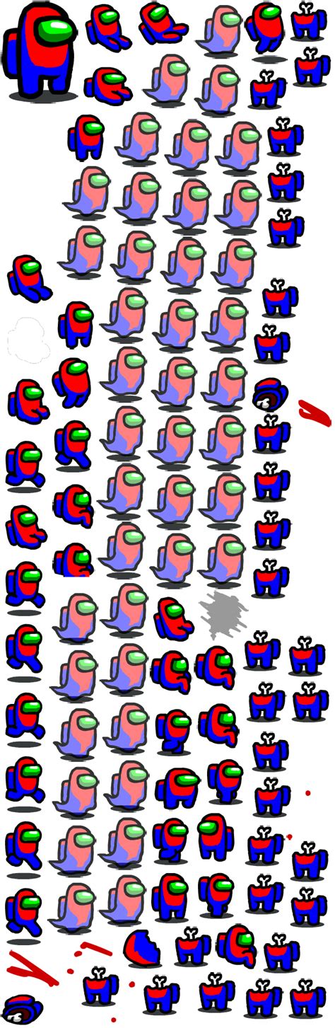 Among Us Game Sprites