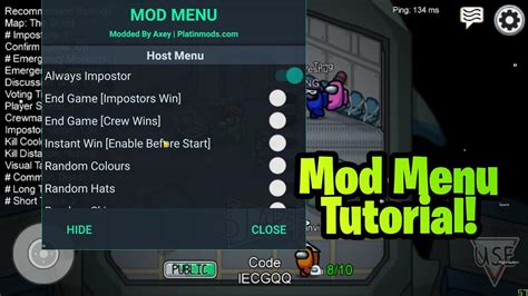 Among Us Mod Menu Hack Among Us Mod Devel X86 Among Us Mod Menu 2020 9 1 Home Among Us Mod Menu Hack