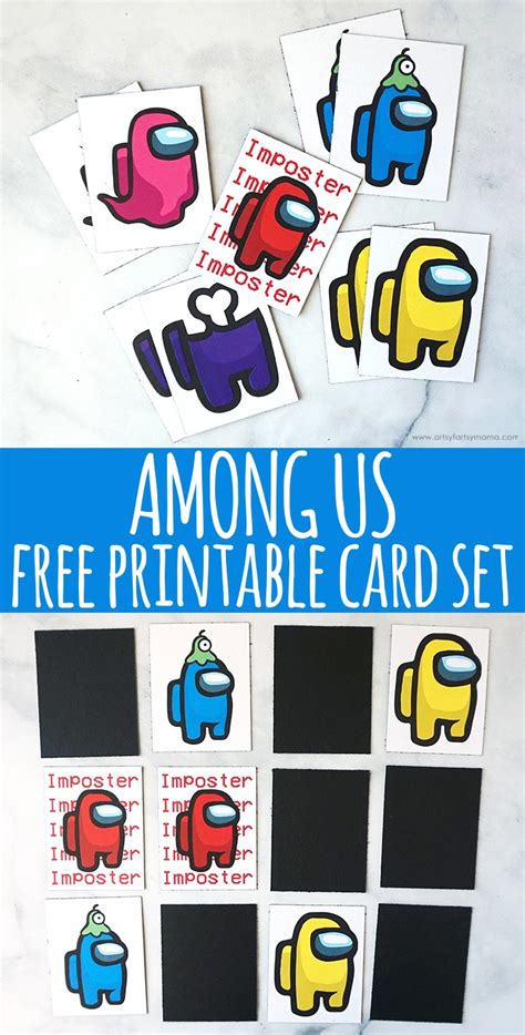 Among Us Printable Card - Etsy Singapore