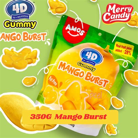 Amos 4D Gummy Mango