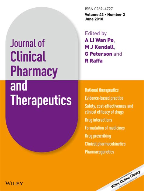 Amos Et Al 2015 Journal of Clinical Pharmacy and Therapeutics