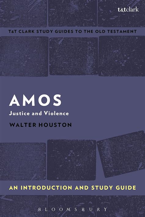 Amos an introduction and study guide justice and violence tt clark s study guides to the old testament. - Mélanges en l'honneur de henry blaise..