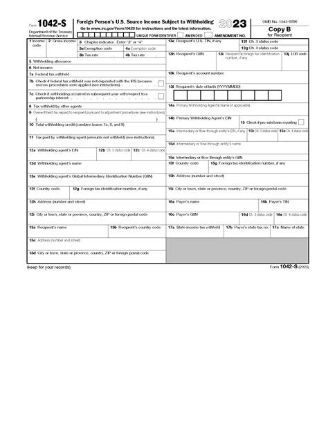 Amounts Not Subject to Reporting on Form 1042-S - IRS