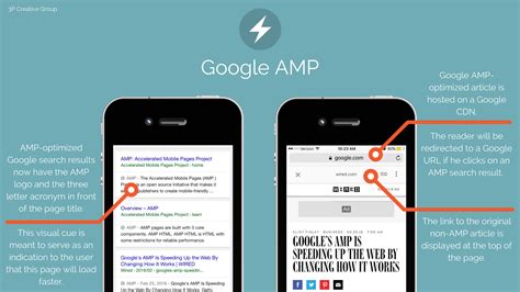 Amp mobile google. Being AMP-compliant will improve page load speed. Google today places a big emphasis on web page loading time. The loading speed has even become a ranking ... 