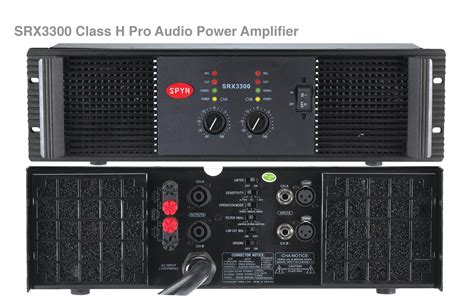 Amp power amp. The digital signal processor inside operates with one simple push button at the back of the unit to select an operating mode (10 presets) what makes this ... 