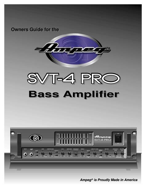 Ampeg svt 4 pro service manual. - Olympus vn 120 voice recorder manual.