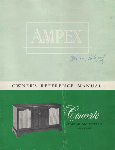 Ampex concerto 5200 home music system bedienungsanleitung mehr. - Ds marketing ap chemistry solution manual.