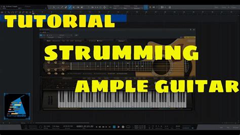 Ample guitar strumming tutorial.  *Sample Library cannot be switched during play...
