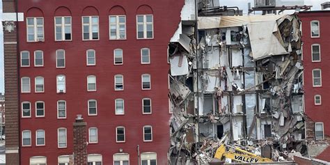 Amputation frees woman from collapsed Iowa building debris