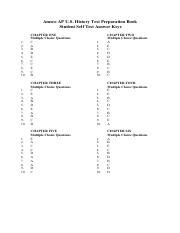 Does anyone know where the answer key is for the multiple choice questions at the end of each topic, as well as for the practice tests in the AMSCO APUSH book? I found the teacher resource book for the 2021 edition from an older post, does it apply to the 2022 edition too? Thanks in advance! Archived post.. 