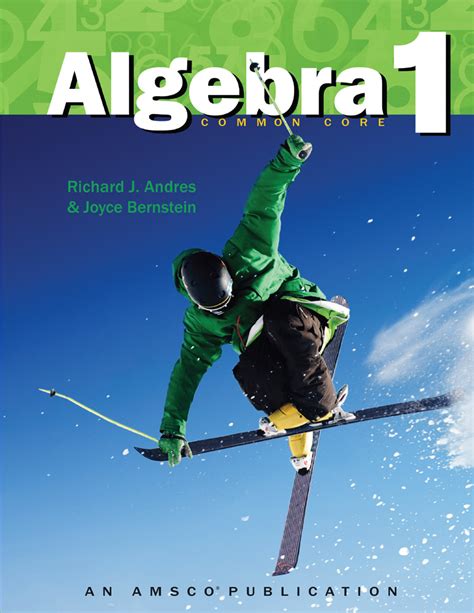 Amsco publishers common core algebra 1 textbooks. - Beste nikon linsen mit manueller fokussierung.