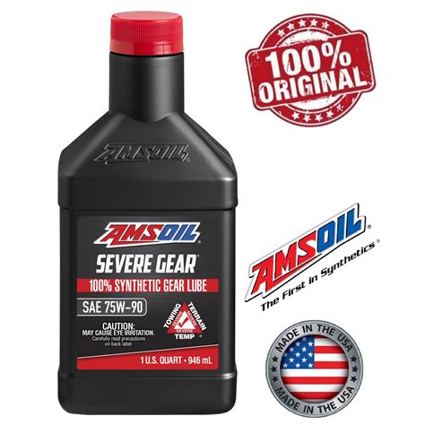 AMSOIL SEVERE GEAR® 75W-90 100% Synthetic Gear Lube. 4.9 star rating Based on 828 reviews. Sort by. 5 star rating. Excellent . By WYATT, a Verified Buyer from Whitefish, Montana on April 11, 2024. Open report issue form. Describe the issue. Failed to verify captcha. Cancel Submit. Excellent product. I use it in all my vehicles. .... 