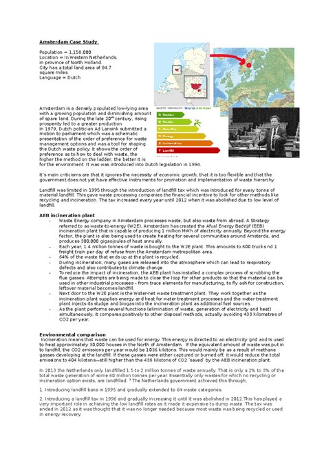 Amsterdam waste management case study.  Study with Quizlet and memoriz...