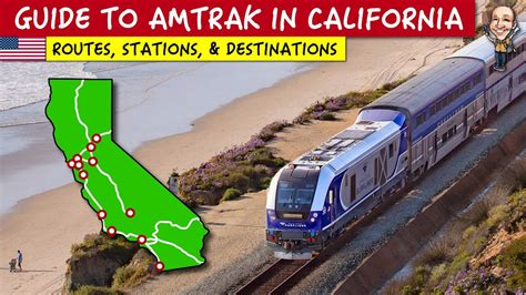 Amtrak California routes, maps, prices, and seat information