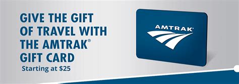 Amtrak Gift Card Discoun