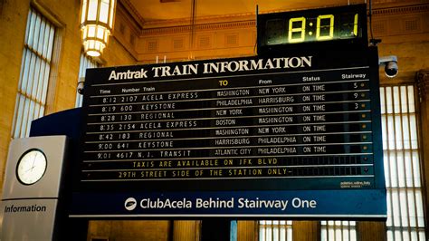 8:00am-5:00pm. Amtrak 30th Street Station.