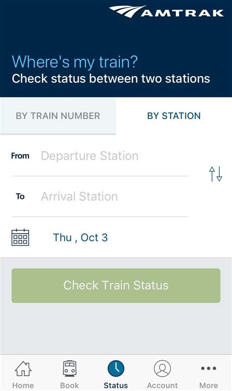Amtraker is a fast, lightweight, and easy to use Amtrak Train T