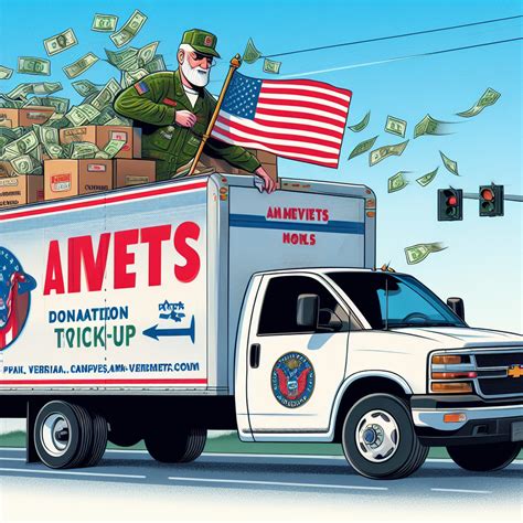 Amvets Donation Pickup. We can make a difference, one vete