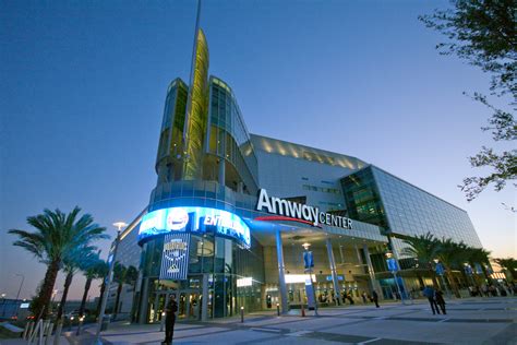 *Policy is subject to change per Orlando Venues Management. Open Hours Details. In Advance: The Amway Center box office hours of operation are Monday through Friday from 9:00 a.m. to 6:00 p.m. Summer and Holiday hours may vary. Will Call Information. Location : The will call window at the Amway Center box office is located on Church Street.. 