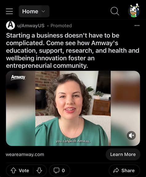 Amway reddit. is amway a scam? i got a message on linked in a month ago and i've been to several meetings through zoom. they're educating me on cash flow quadrants and how agency partnerships work to offset the mlm. they keep explaining how they aren't a pyramid scheme but it honestly doesn't really seem legit and i tried to google these so called millionaires … 